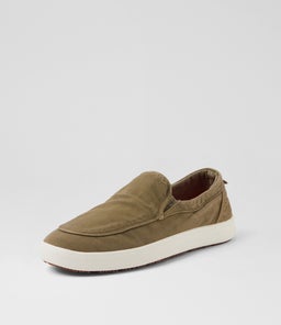 NEZAR CF TAUPE WASHED CANVAS