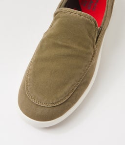 NEZAR CF TAUPE WASHED CANVAS