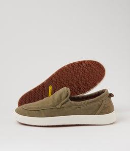 NEZAR CF TAUPE WASHED CANVAS