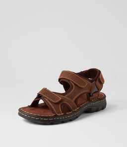 PECONIC CF MID BROWN TUMBLED LEATHER