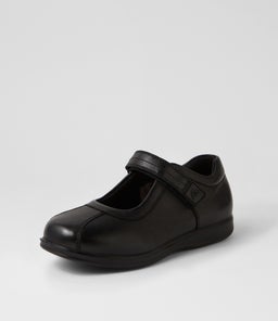 STELLA JNR E CF BLACK LEATHER