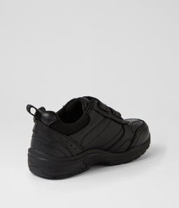 HYPE JNR ADJ D CF BLACK LEATHER
