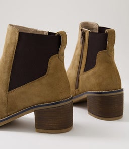 AKRON CF TAN OIL SUEDE