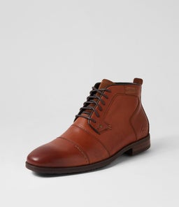 VAMOS CF COGNAC PULL UP LEATHER