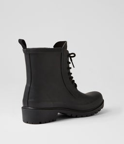 WELLS CF BLACK GUMBOOT