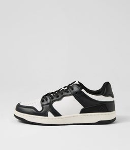 RETRO CF BLACK WHITE LEATHER
