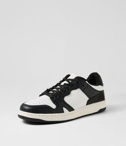 RETRO CF BLACK WHITE LEATHER