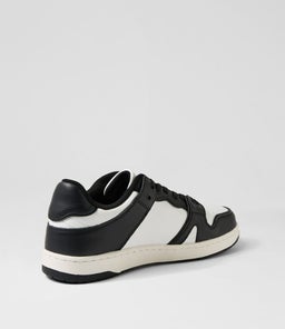 RETRO CF BLACK WHITE LEATHER