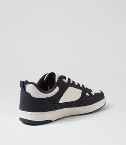 RETREAT CF NAVY OFF WHITE LEATHER