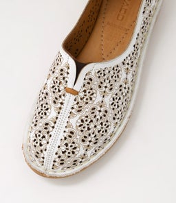 LAVANDIN CF WHITE LEATHER