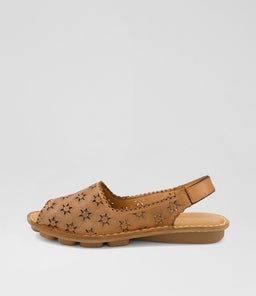NELMA CF TAN LEATHER