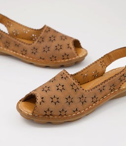 NELMA CF TAN LEATHER