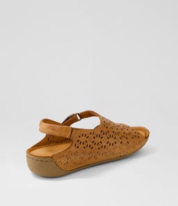 ZARA CF TAN LEATHER