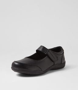 GARISH CF BLACK LEATHER