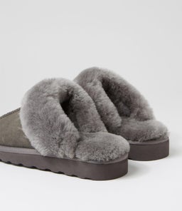 MAI CF CHARCOAL SHEEPSKIN