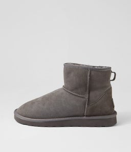 MARTI CF CHARCOAL SHEEPSKIN