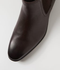 BRAINS CF BROWN LEATHER