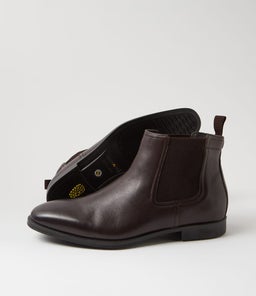 BRAINS CF BROWN LEATHER