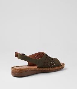 SIAN CF KHAKI CRAZYHORSE LEATHER