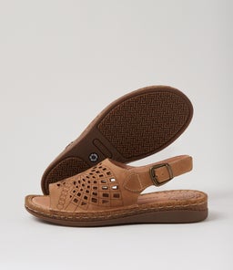 SIAN CF TAN CRAZYHORSE LEATHER