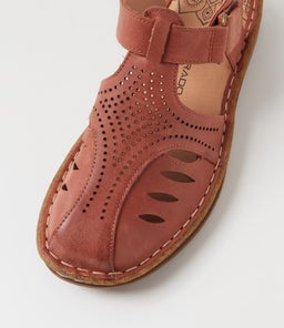 SALINA CF EARTH RED CRAZYHORSE LEATHER
