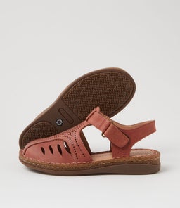 SALINA CF EARTH RED CRAZYHORSE LEATHER