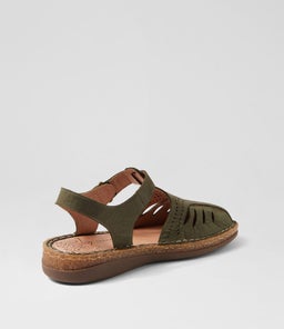 SALINA CF KHAKI CRAZYHORSE LEATHER