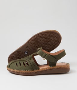 SALINA CF KHAKI CRAZYHORSE LEATHER