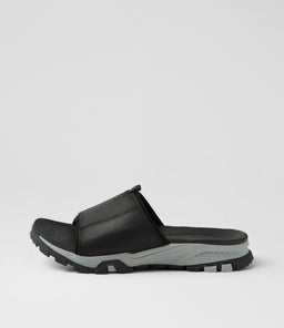 TUPPENCE CF BLACK CRAZYHORSE LEATHER