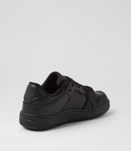 FUNK JNR LACE CF BLACK LEATHER