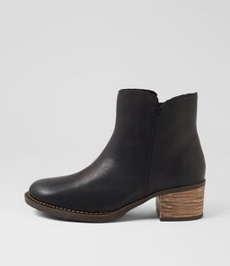 BETHAL CF BLACK LEATHER