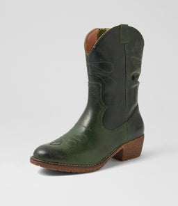 LIMIT CF FOREST GREEN CRAZYHORSE LEATHER