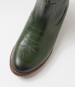 LIMIT CF FOREST GREEN CRAZYHORSE LEATHER