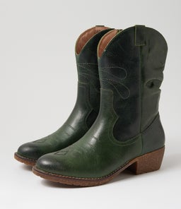 LIMIT CF FOREST GREEN CRAZYHORSE LEATHER