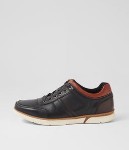 KEWS CF BLACK TUMBLE LEATHER