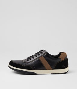 VITOR CF BLACK LEATHER