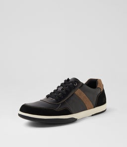 VITOR CF BLACK LEATHER