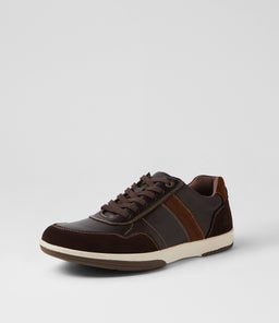 VITOR CF DARK BROWN LEATHER