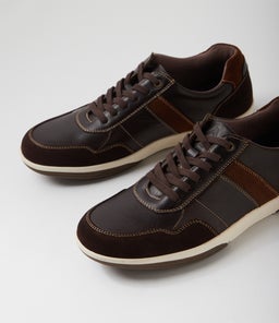 VITOR CF DARK BROWN LEATHER