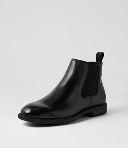 BRAGA CF BLACK LEATHER