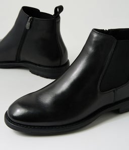 BRAGA CF BLACK LEATHER