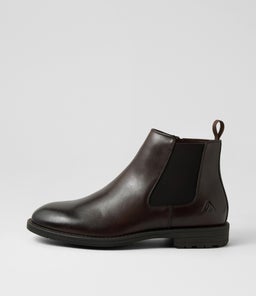 BRAGA CF DARK BROWN LEATHER