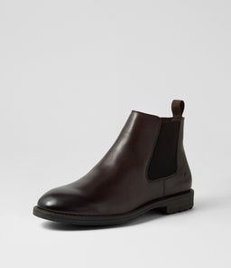 BRAGA CF DARK BROWN LEATHER