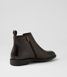 BRAGA CF DARK BROWN LEATHER