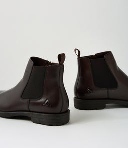 BRAGA CF DARK BROWN LEATHER