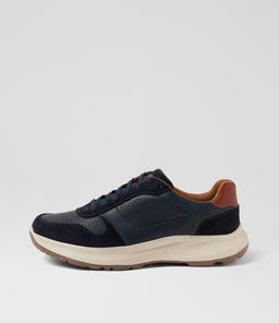 GRANT CF NAVY PULL UP LEATHER
