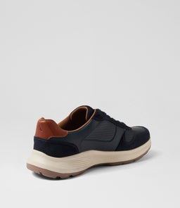 GRANT CF NAVY PULL UP LEATHER