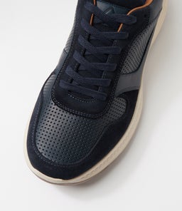 GRANT CF NAVY PULL UP LEATHER