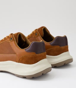 GRANT CF COGNAC PULL UP LEATHER