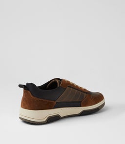 BENSO CF BROWN BLACK LEATHER
